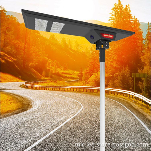 All-In-One 1000W Solar Street Light: Portable, Integrated Sensor, Solar-Powered Garden Light